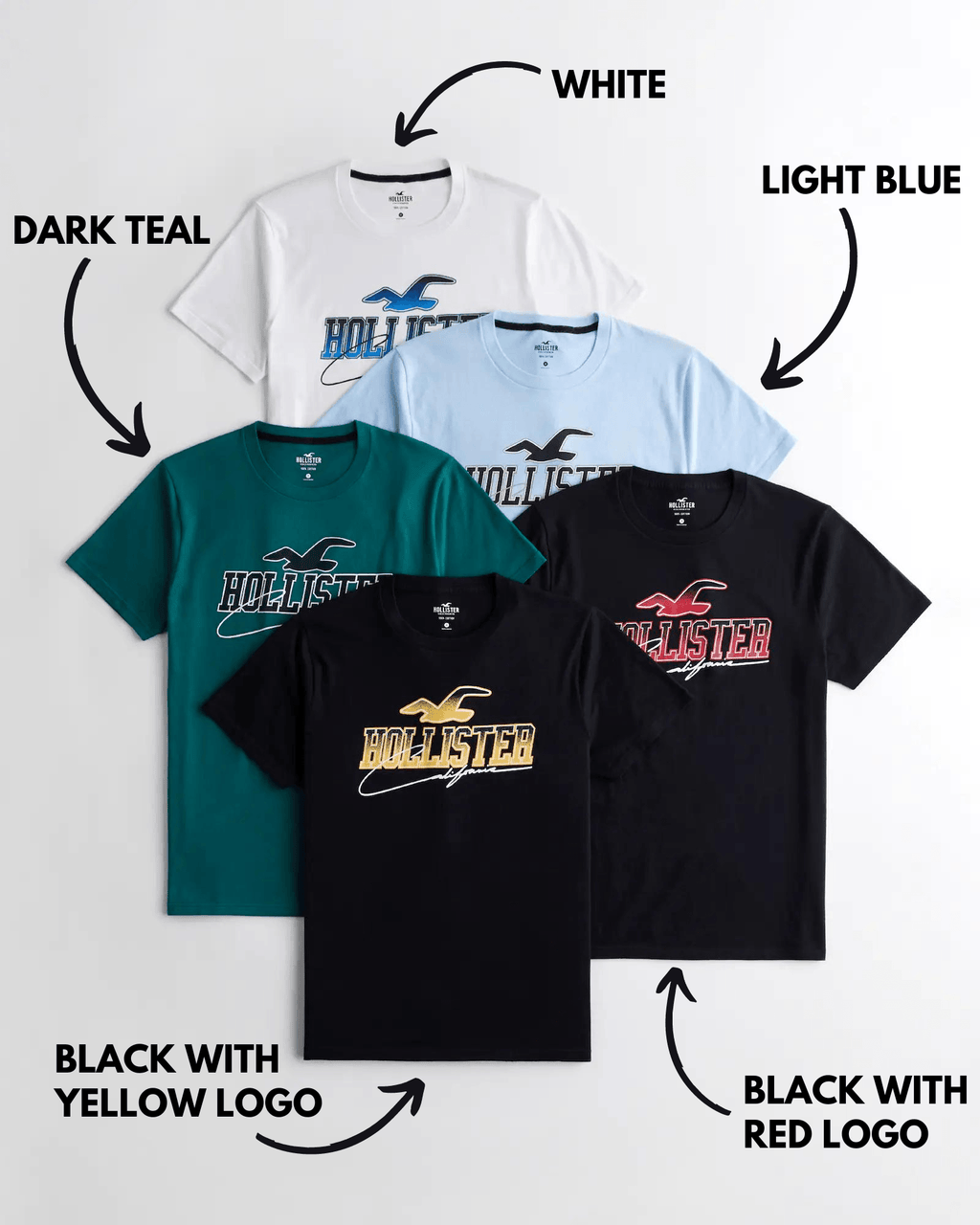 Hollister Logo Graphic Tee Single Tee T shirt OneHub
